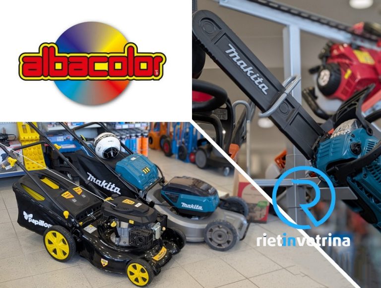 ALBACOLOR: decespugliatori, tagliaerba, motoseghe, tute, guanti – FOTO PRODOTTI