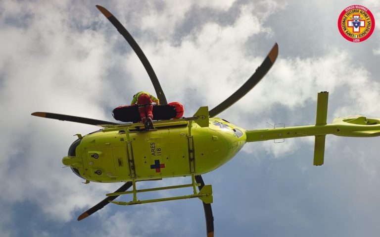 Grave incidente sulla A1 direzione Magliano Sabina. Elicottero Ares sul posto