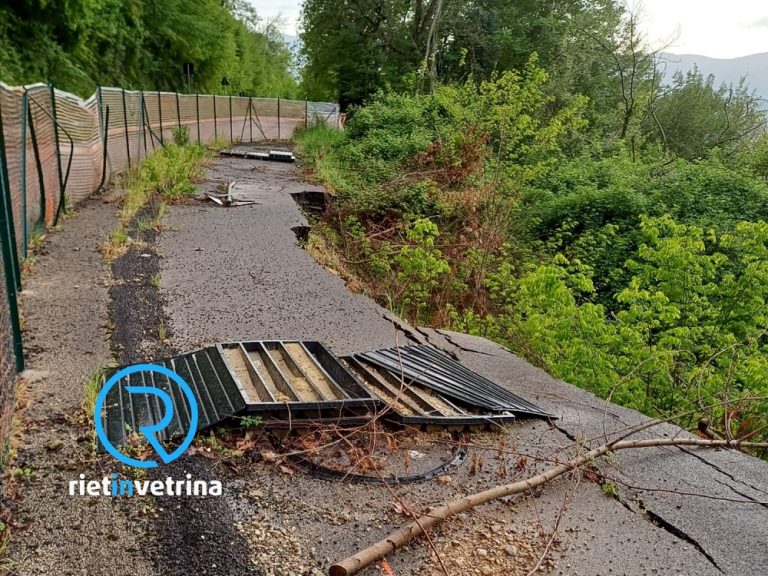 Roberta Cuneo: “Stiamo lavorando ad una soluzione tampone per la SP7 via Foresta. Frana sarà sanata entro 4 anni”