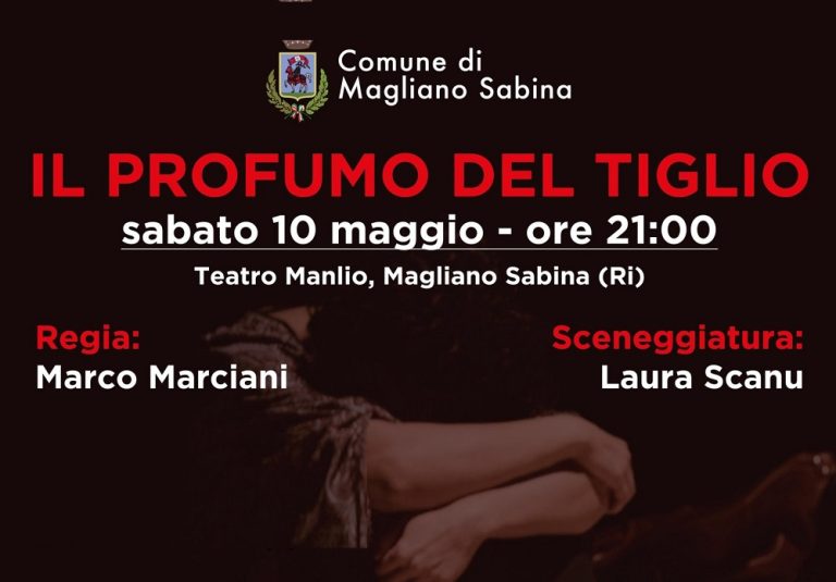 “Il profumo del tiglio”, dopo il successo a Magliano Sabina replica dello spettacolo teatrale