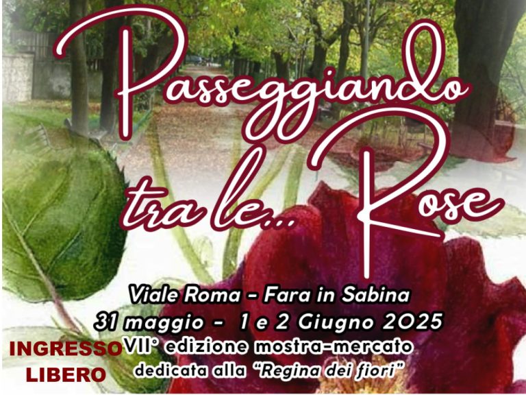 “Passeggiando tra le rose” laboratori floreali e creatività botanica