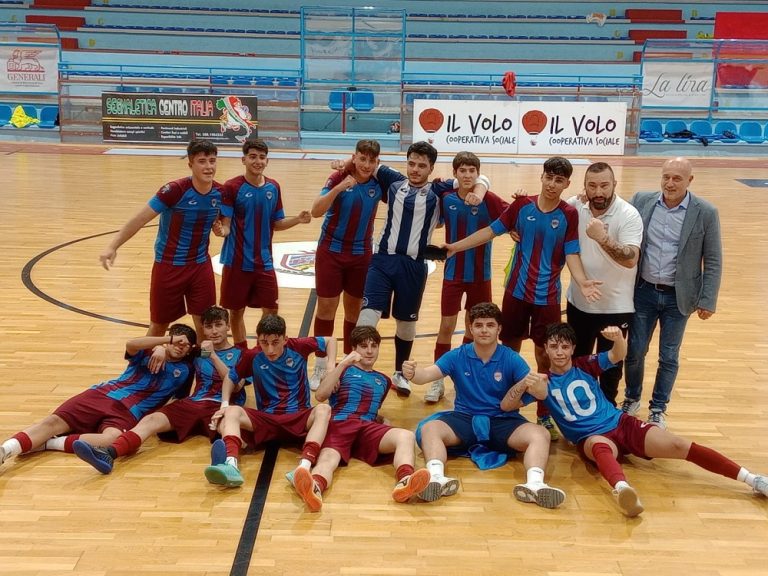 La formazione Under 17 della New Real Rieti conquista la finale della Coppa Regionale Umbra
