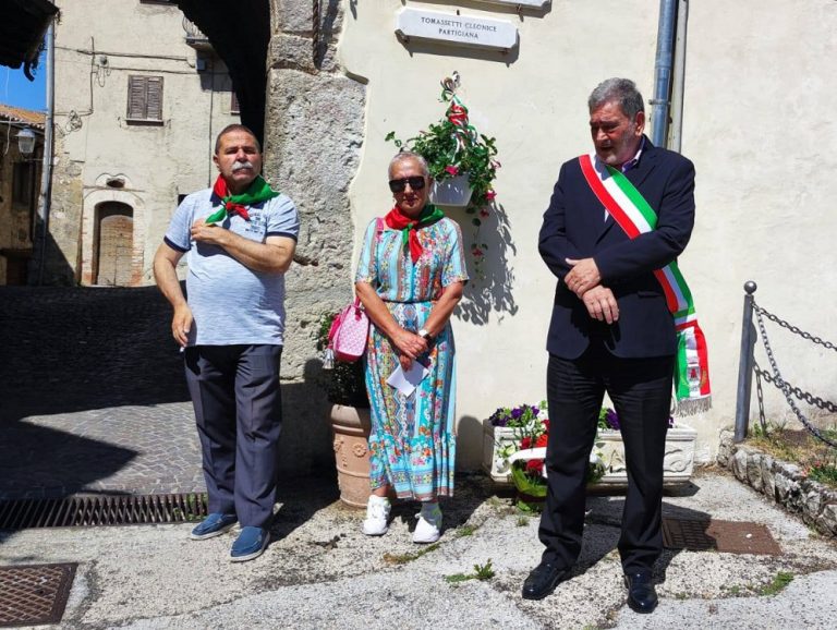 ANPI Rieti a Capradosso ha ricordato Cleonice Tomassetti