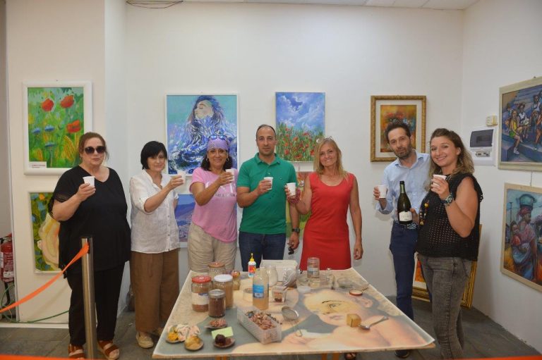 Inaugurata la mostra “Colore, fiore e l’arte di infiorare”. A Rieti delegazione polacca di Uniejòw – LE FOTO