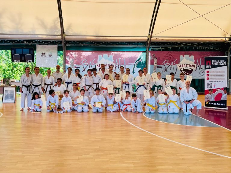 Karate, esami di fine stagione per Kaizen Rieti