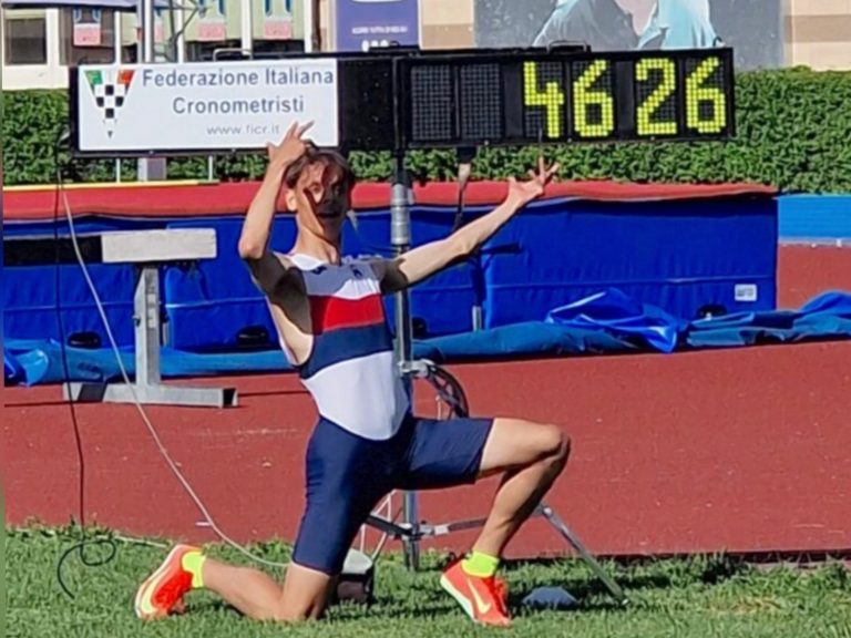 Francesco De Santis decolla nei 400