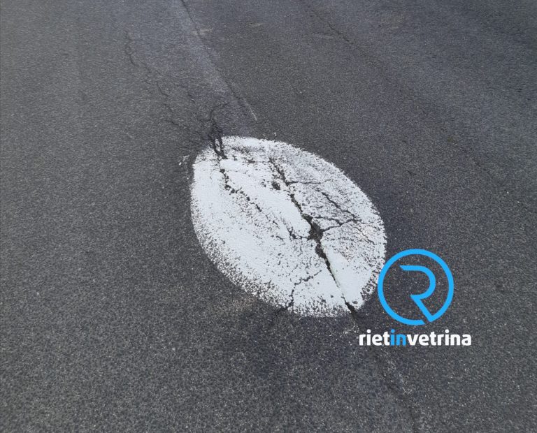 I residenti di via A.M. Ricci segnalano buche e radici agli automobilisti