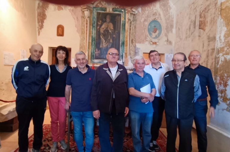 I collezionisti reatini in visita alla “Saletta dei Ricordi” di Cantalice