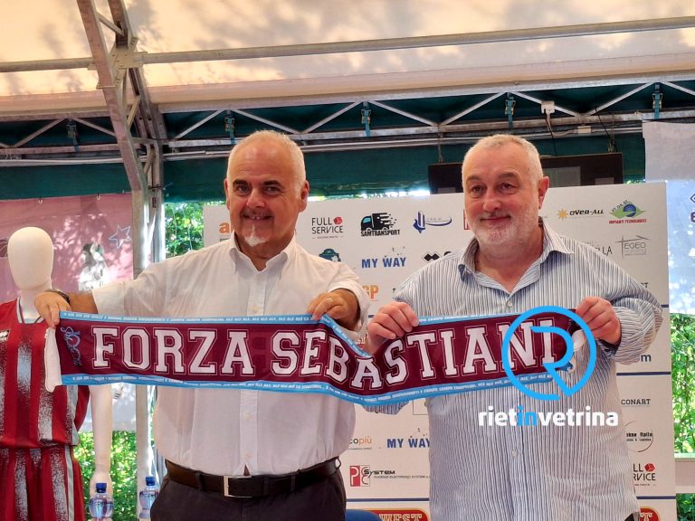 La Sebastiani con Ciani e Parravicini incontra la stampa