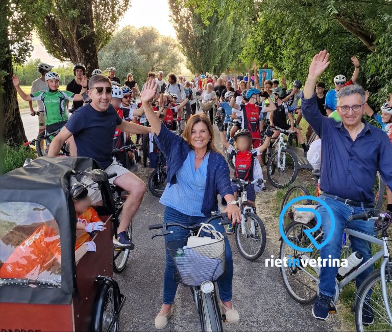 Il prefetto Niglio a “Bici sotto le Stelle”. Con lei 150 persone ed il campione Diego Crescenzi – LE FOTO