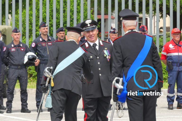 211° Festa dei Carabinieri di Rieti. I dati di un anno di attività