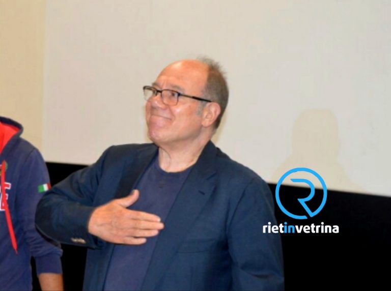 Venerdi 6 giugno Carlo Verdone in piazza del Comune per il Rieti Sport Festival