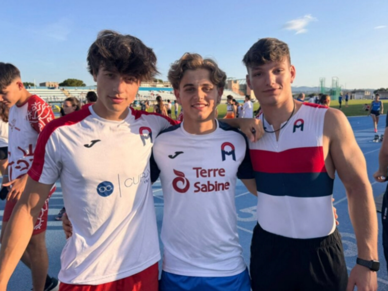 A Foligno gli atleti reatini Capasso, Morelli, Pratili da primato