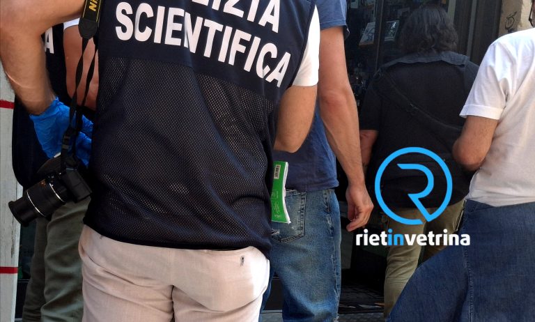 Rieti, giovane straniero trovato mørto in un negozio di via Roma