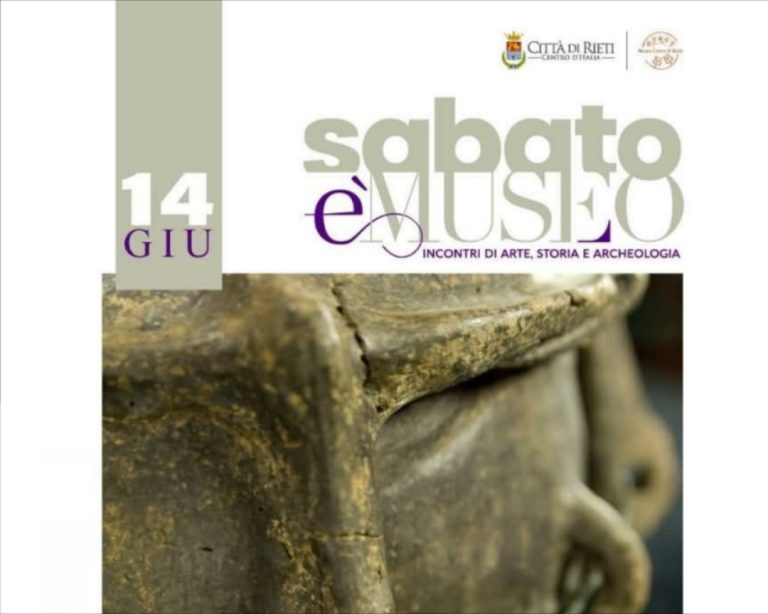 “Sabato è museo”, il 14 giugno conferenza di Carlo Virili