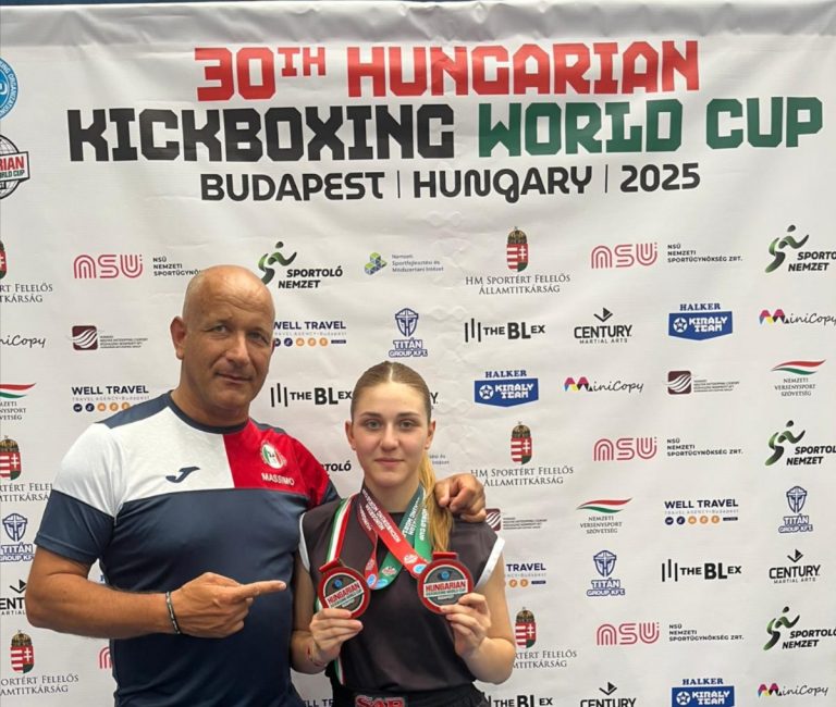 Kickboxing, Valeria D’Angeli vince un argento e un bronzo nella Coppa del Mondo di Budapest