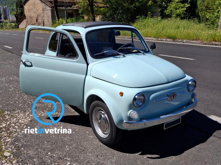 Il 10° Raduno Fiat 500 arriva a Rieti: appuntamento il 22 giugno