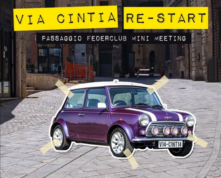 Con il passaggio delle Mini sarà riaperta via Cintia dal Cinema in piazza del Comune