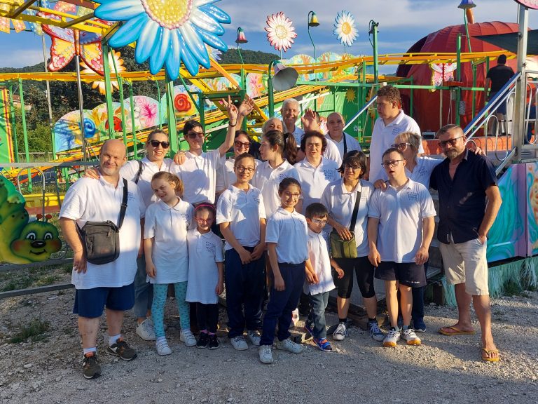 I ragazzi della ASD Atletica Sport Terapia sono stati ospiti del Luna Park di Rieti