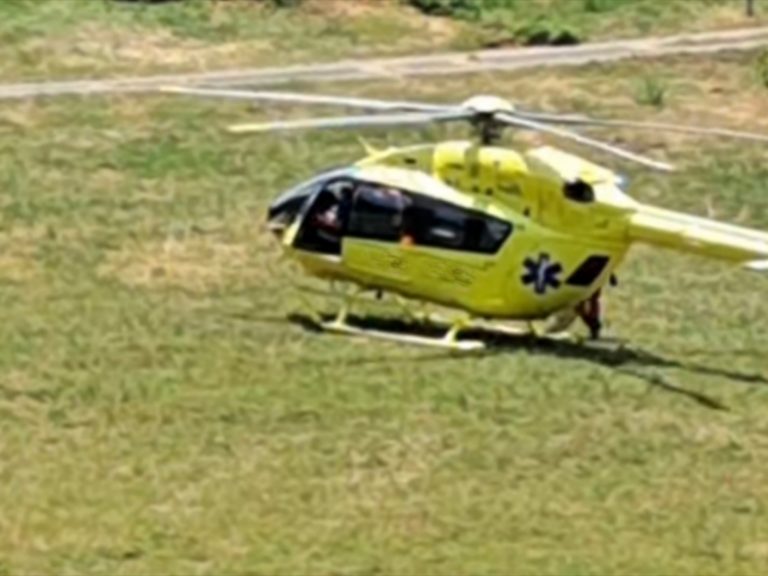 Attimi di paurā a Contigliano. Uomo trovato accasciato in terra. Interviene l’elisoccorso