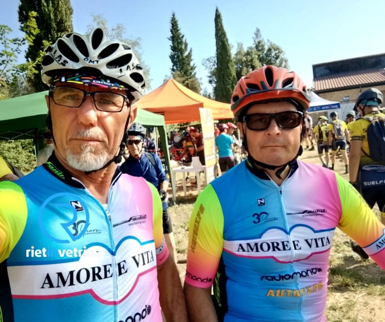 Il Team Amore & Vita Radiomondo alla gara Cicloturistica Tevere – Farfa