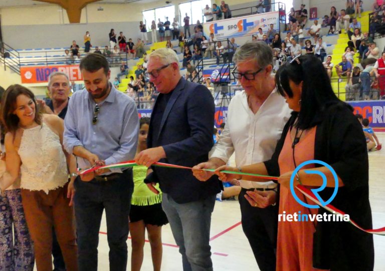 La NPC Rieti ha inaugurato la sua nuova casa. Cattani: “Sarà a disposizione di tutti!” – LE FOTO