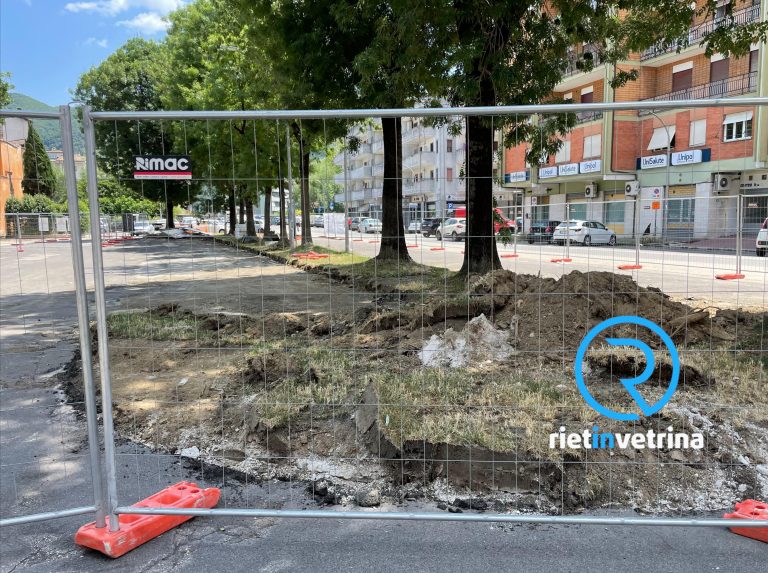 Iniziato anche il cantiere di largo Bachelet
