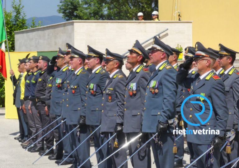 Rieti, parata per i 251 anni della Guardia di Finanza – LE FOTO