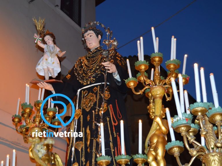 In diretta su Rietinvetrina la Processione dei Ceri per sant’Antonio