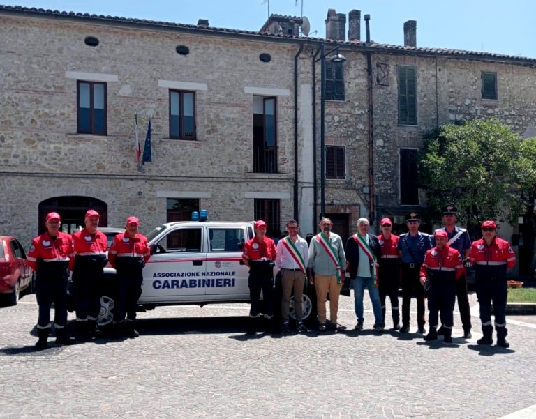 Nuovo mezzo di soccorso per la Protezione Civile dell’Associazione Nazionale Carabinieri di Longone Sabino