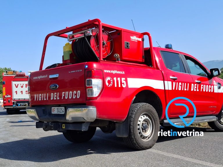 Incendio al Casello di Fiano Romano. Traffico bloccato