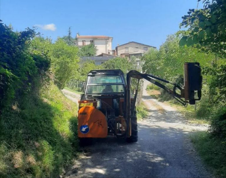 Greccio, interventi per la cura del verde