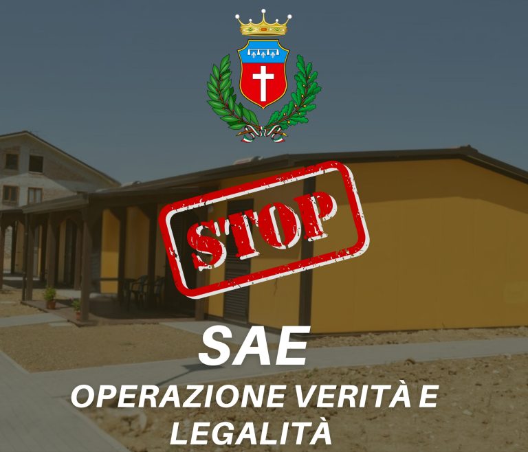 SAE, Sindaco Cortellesi: “Amatrice non può essere un’eterna baraccopoli. Basta con l’assistenzialismo”