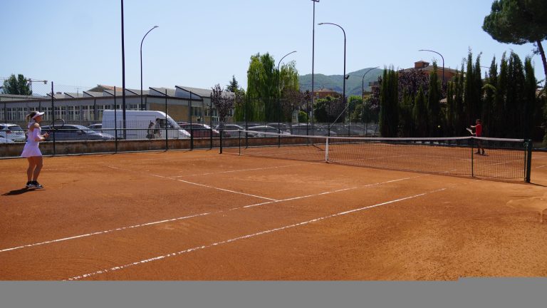 Inaugurati i nuovi campi da tennis di via Theseider