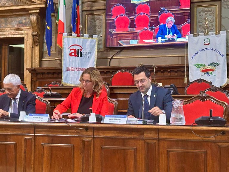 Il presidente della Provincia di Rieti, Roberta Cuneo al convegno nazionale “L’Intelligenza Artificiale nella PA Locale”