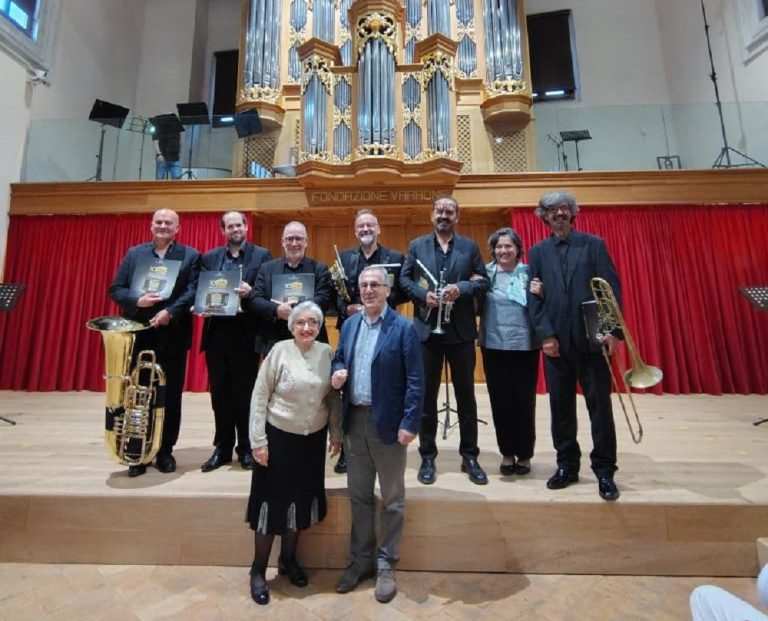 A San Giorgio Claudio Brizzi e gli Ottoni dell’Accademia Brass Quintet entusiasmano il pubblico