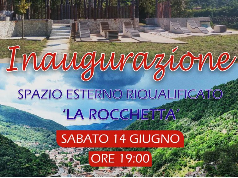 Antrodoco, conclusi i lavori di rigenerazione urbana del Belvedere Rocchetta