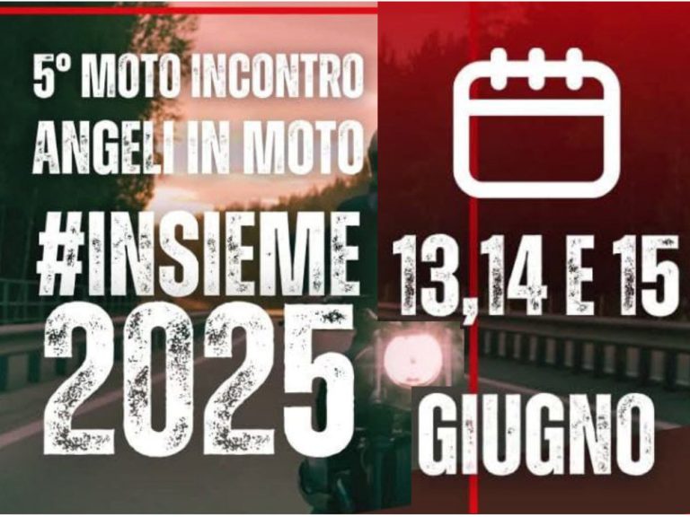 Rieti ospita il “Motoincontro nazionale #insieme” di Angeli in Moto