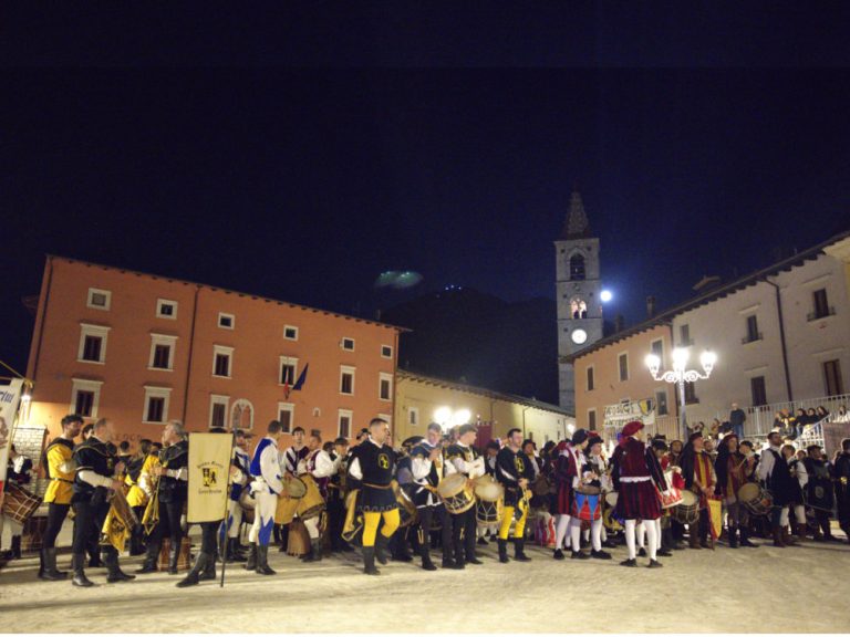 A Leonessa la Giostra dei Tamburi, tradizione, musica e comunità