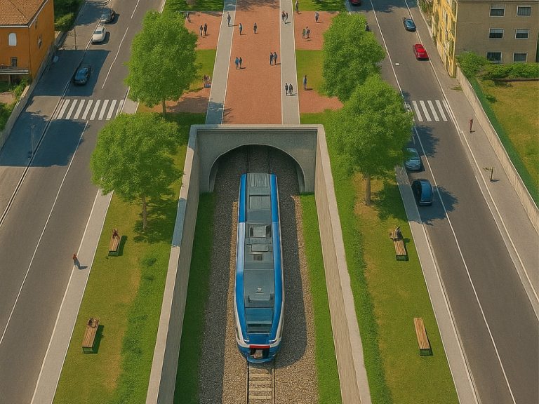 Interrare l’intero tratto ferroviario di Rieti, l’Associazione Salviamo viale Maraini presenta “Future4Cities”