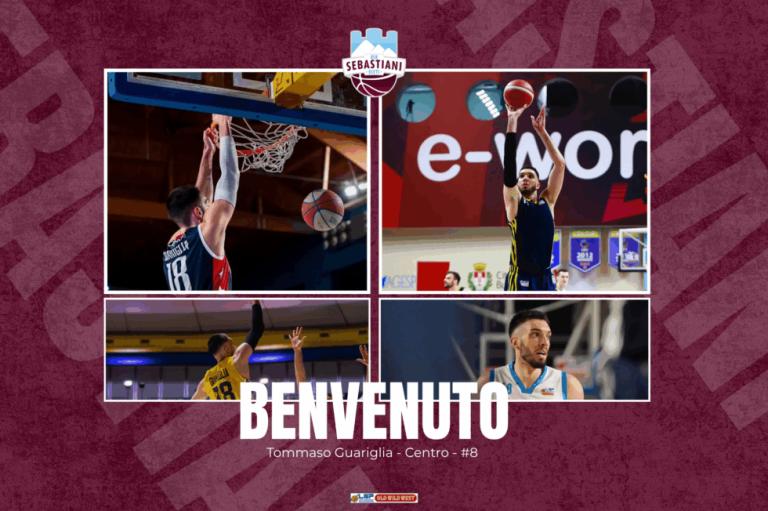 Tommaso Guariglia alla Sebastiani. Scelto il #8