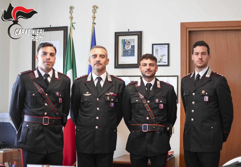 Due nuovi Carabinieri assegnati alle stazioni di Leonessa e Amatrice