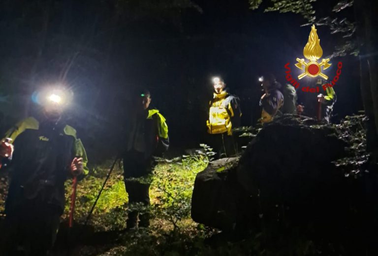 Giovane coppia marchigiana soccorsa sul Monte Gorzano (Amatrice)