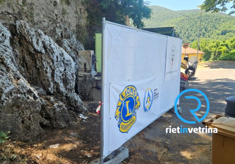 Volontariato Civico, iniziati i lavori di riqualificazione della Fontana di Porta d’Arce