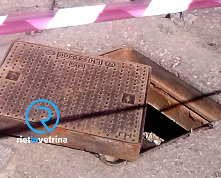 Sanato il tombino rotto in via Cipriani. Disinfettata l’area interessata dall’uscita di acque nere