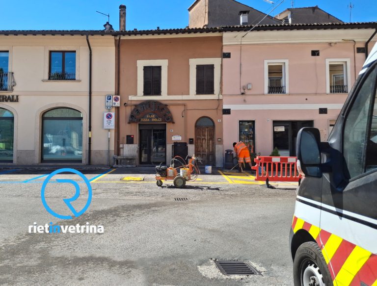 Orari nuovi posteggi a pagamento nel centro di Rieti e zone limitrofe – VIE INTERESSATE DALLE STRISCE BLU