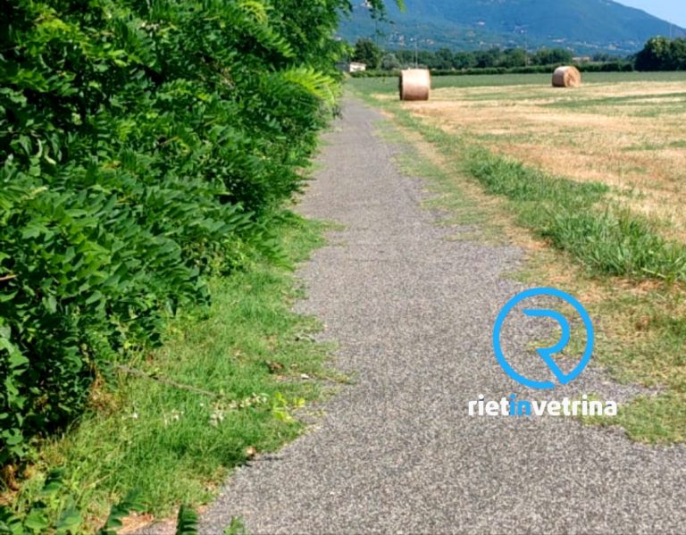SEI TU IL REPORTER di Rietinvetrina – “La Provincia non dimentichi la Pista Ciclabile di Poggio Fidoni. L’erba la sta mangiando”