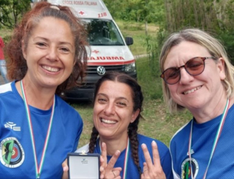 Medaglie d’argento e bronzo per gli Arcieri Valle Oracola di Rieti a Saracinesco (Roma)