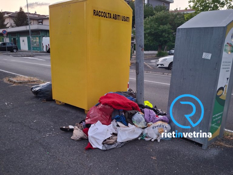 SEI TU IL REPORTER di Rietinvetrina – “Ancora panni e scarpe in terra. Via Salvo d’Acquisto lasciata così”