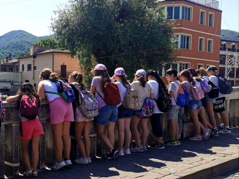 Gli alunni del Marconi-Sacchetti Sassetti alla scoperta di Rieti – LE FOTO